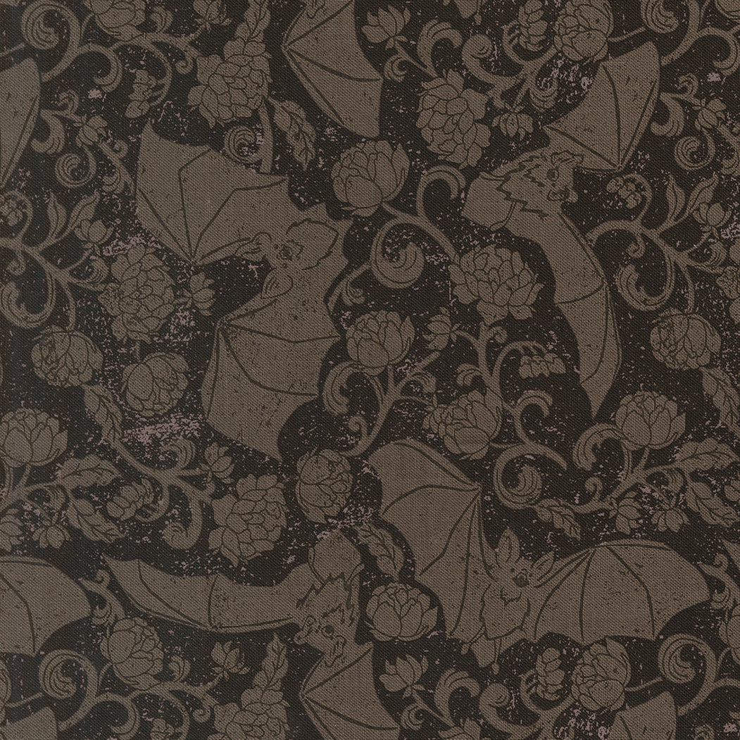 Gothic Haunt Charcoal by Stacy Iest Hsu for Moda 21004 16