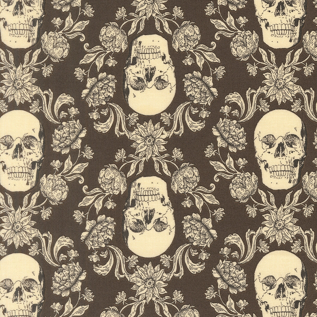 Gothic Haunt Charcoal by Stacy Iest Hsu for Moda 21006 15