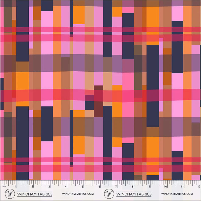 PREORDER: Happy Place - Passage 55373D-2 Sunset by Annabel Wrigley for Windham Fabrics