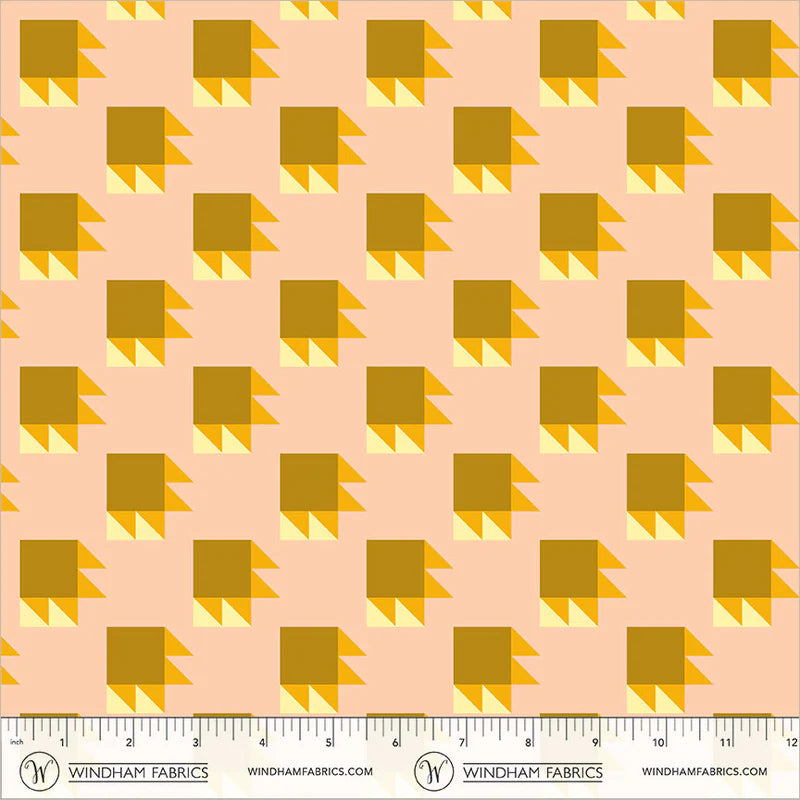 PREORDER: Annabel's Blenders - Bear Paw 55380-3 Soft Gold by Annabel Wrigley for Windham Fabrics