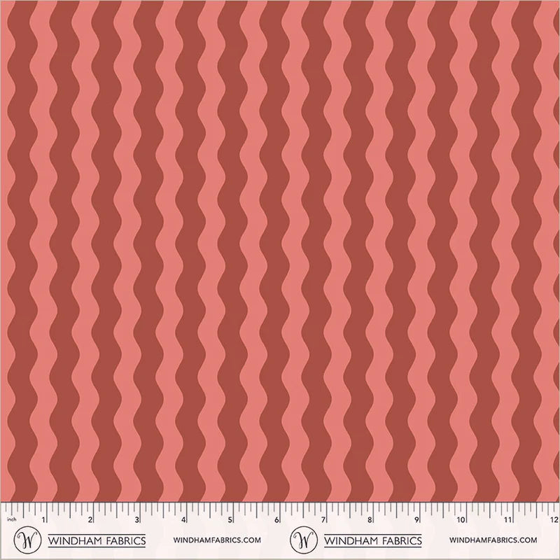 PREORDER: Annabel's Blenders - Waves 55381-14 Adobe by Annabel Wrigley for Windham Fabrics