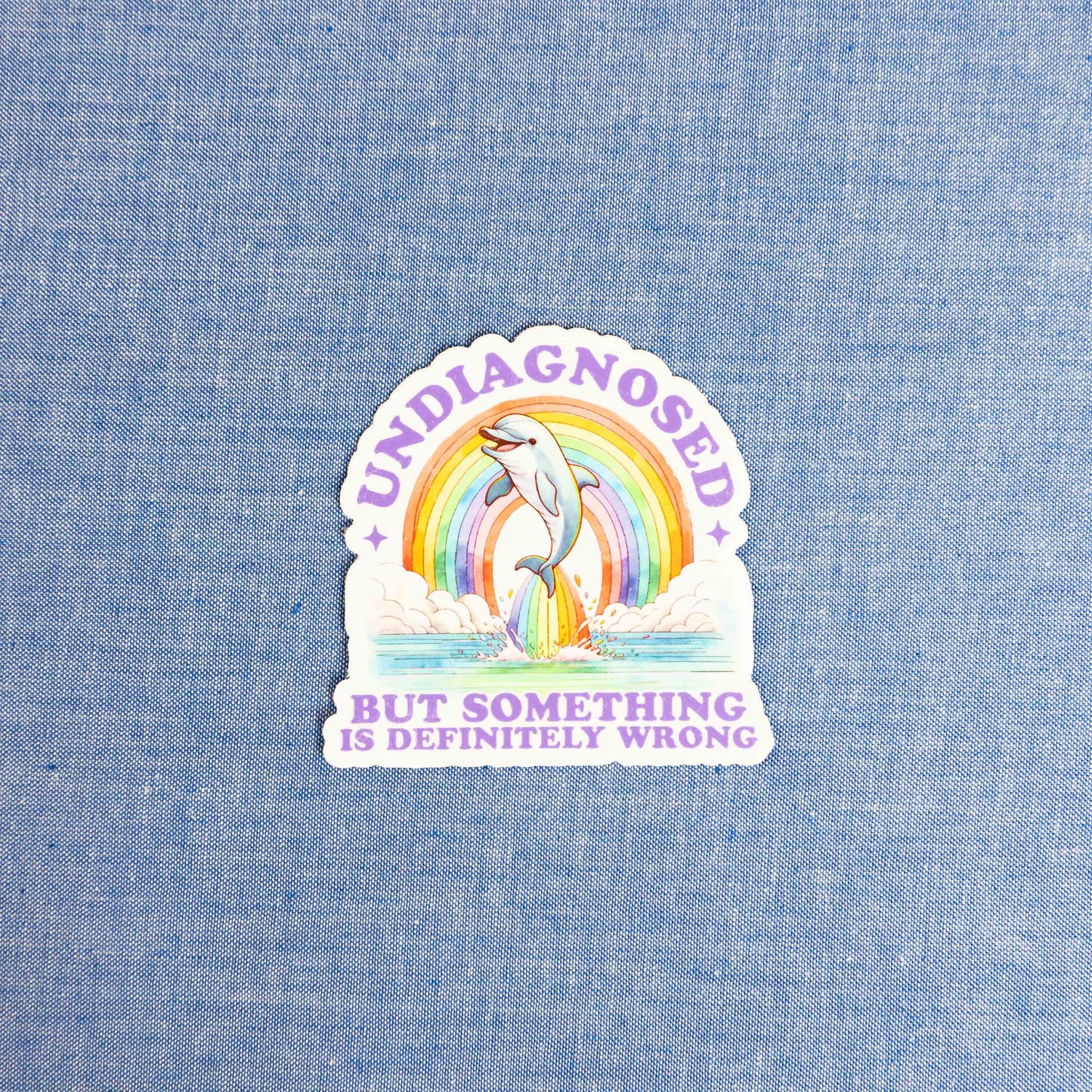 Undiagnosed - Sticker by Yarnival Stickers