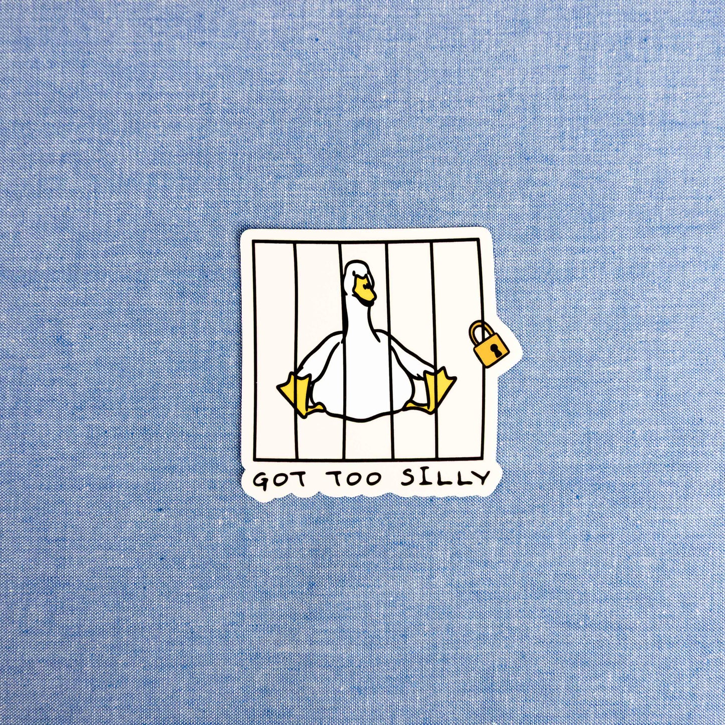 Got Too Silly - Sticker by Yarnival Stickers