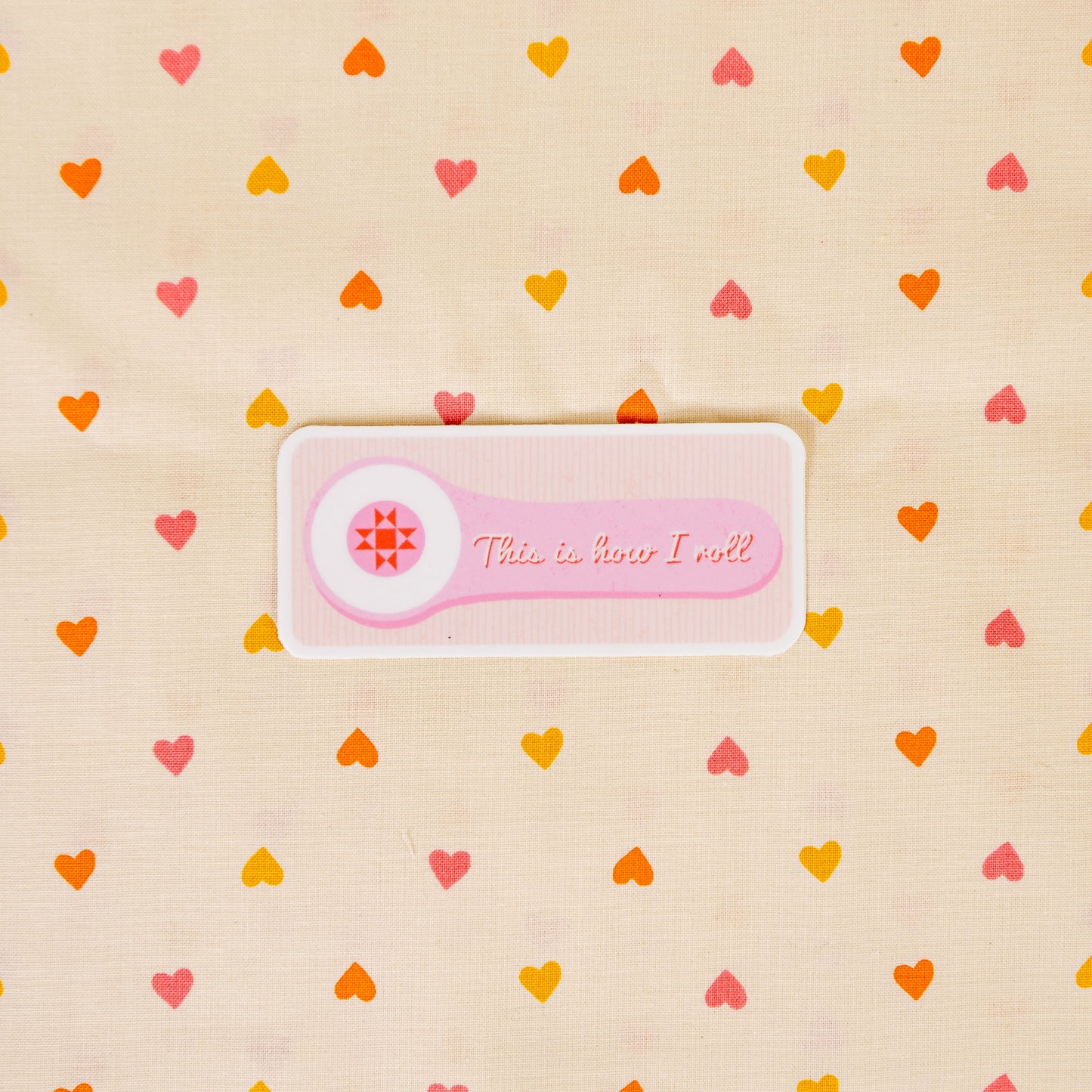This is How I Roll Sticker by Kati Cupcake