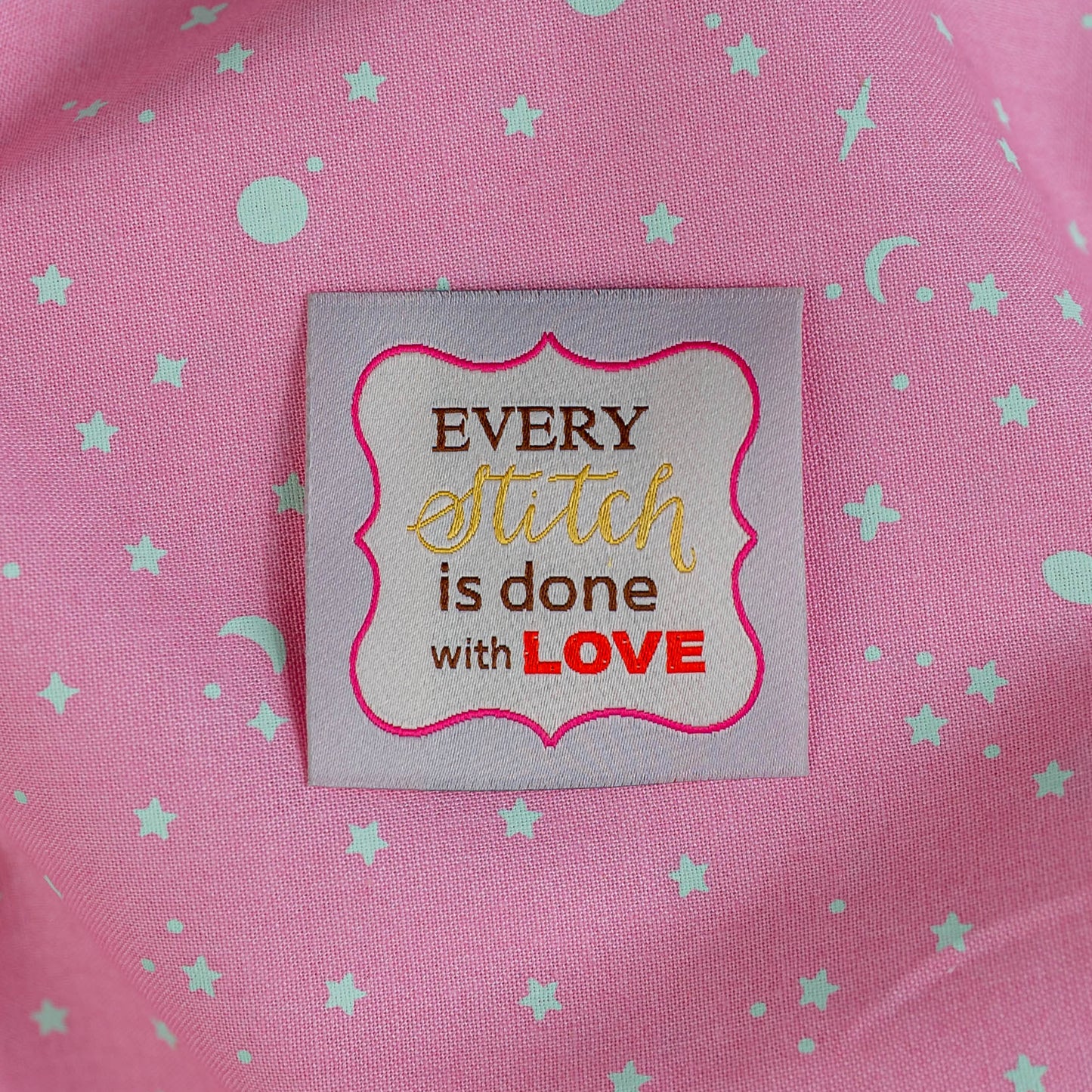 Every Stitch Woven Labels by Minki Kim