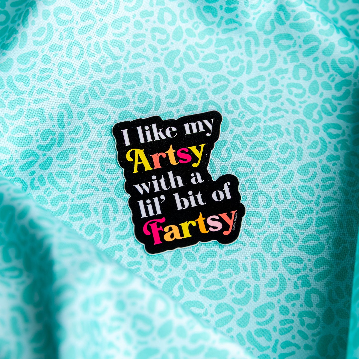 Artsy Fartsy Sticker by Sassafras Lane