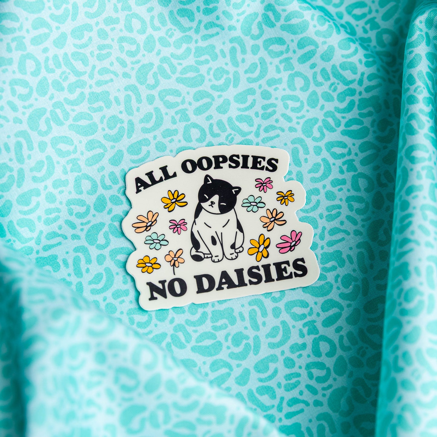 All Oopsies No Daisies - Sticker by Yarnival Stickers