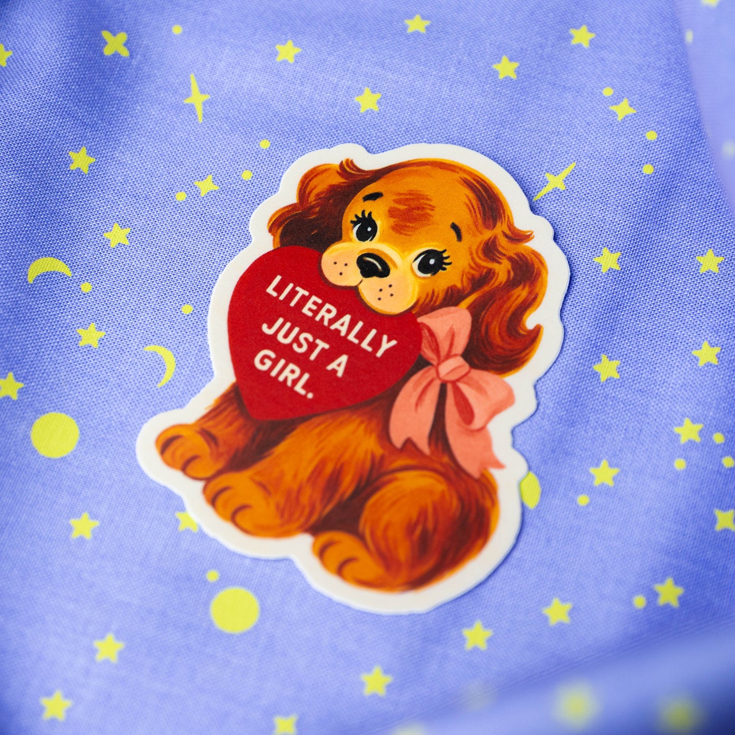 Literally Just a Girl Puppy - Sticker by Inviting Affairs