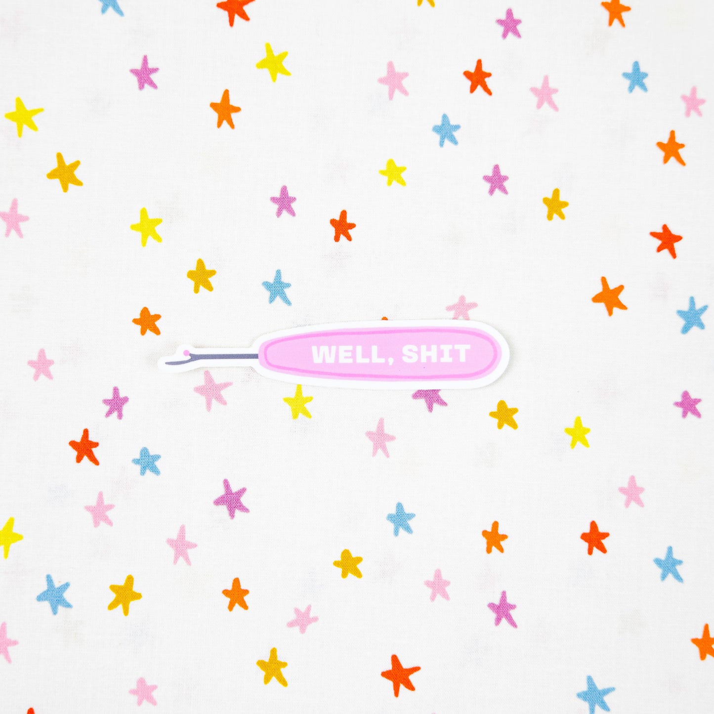 Well, Shit Sticker - Kati Cupcake