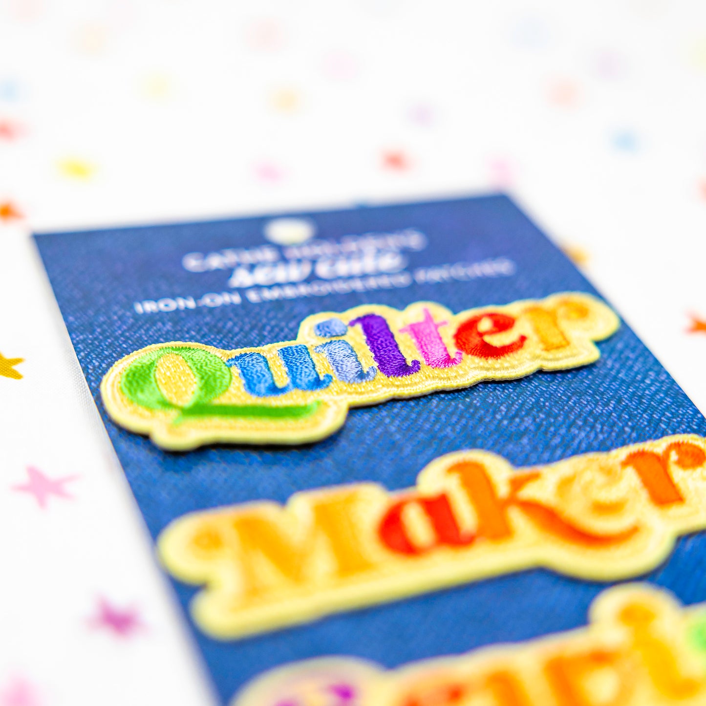 Sew Cute Iron on Embroidered Patches - Cathe Holden