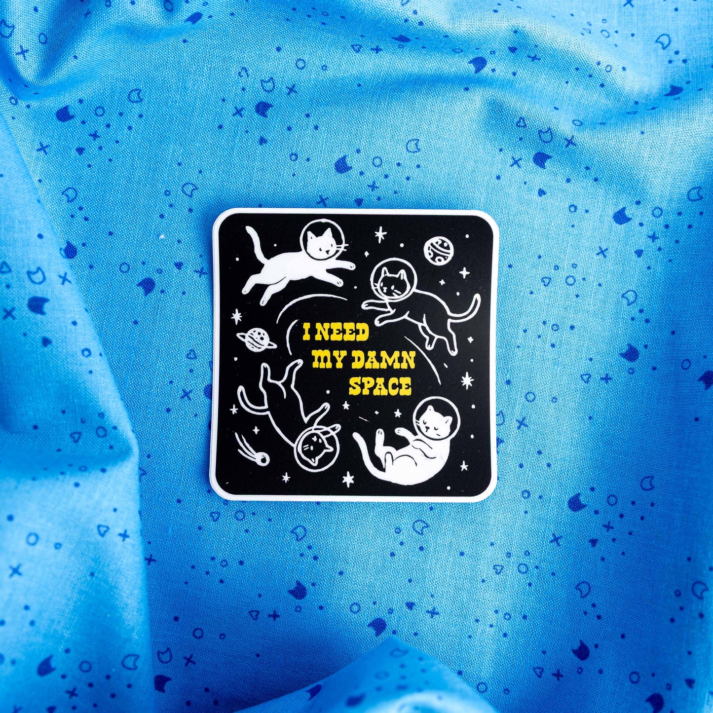 I Need My Space- Sticker by Yarnival Stickers