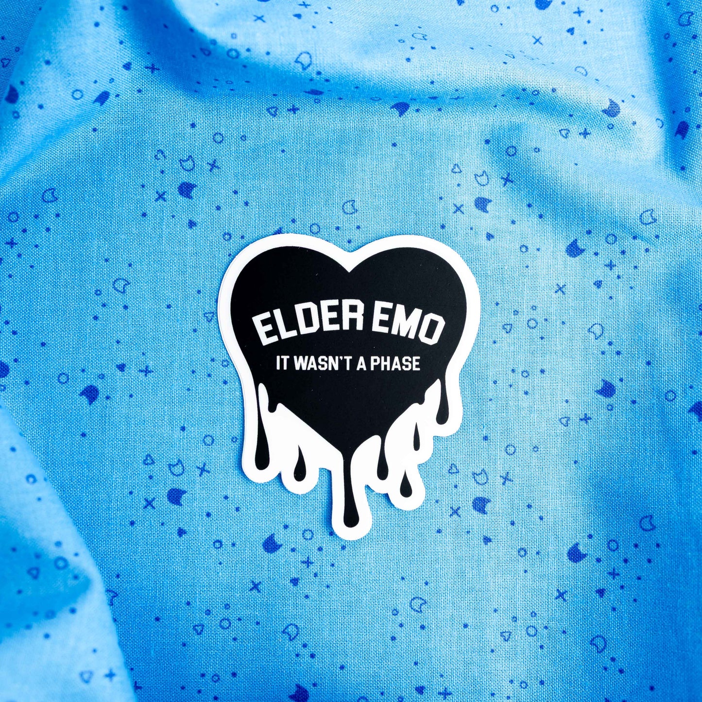 Elder Emo Sticker by Juju and Moxie