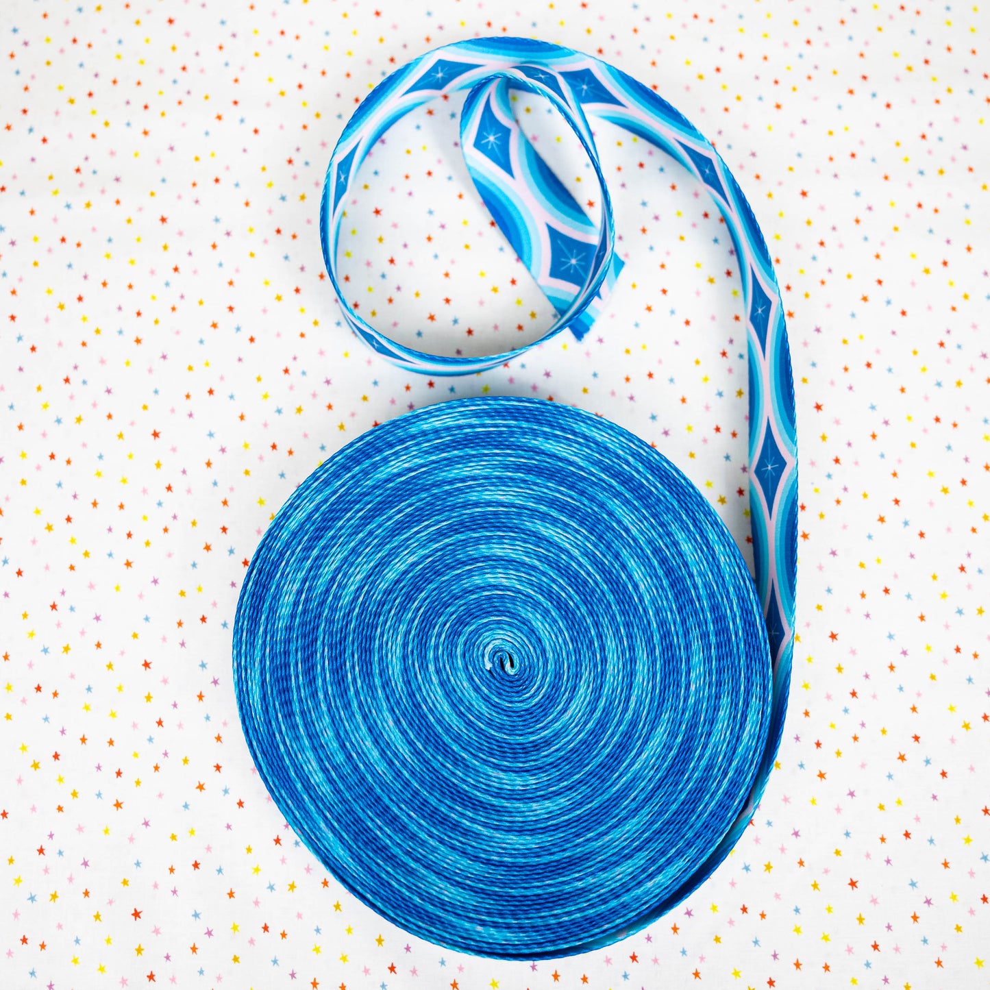 1.5" Ratton In Teal Webbing by Stitch Supply Co