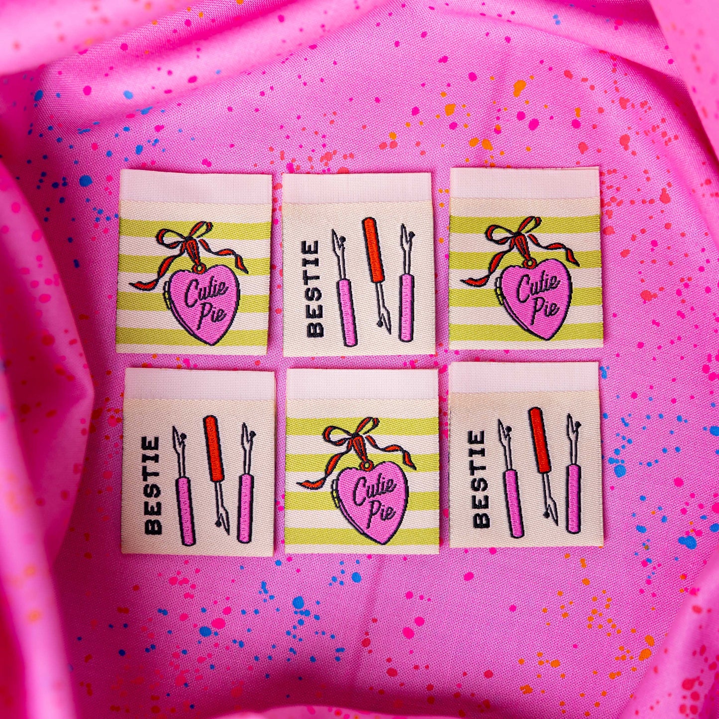 Bestie Cutie Pie Labels by Matchy Matchy