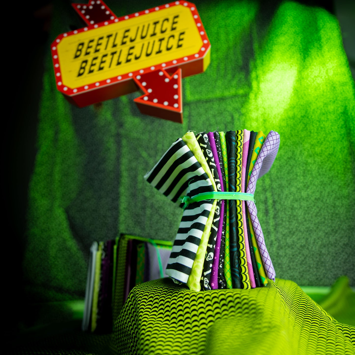 Beetlejuice 12pc Fat Quarter Bundle