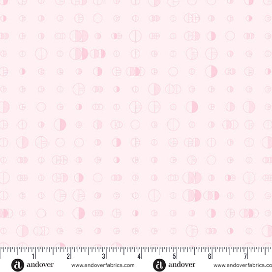 Color Camp Bloom Scout Lightest Strawberry by Alison Glass for Andover A-10423-E