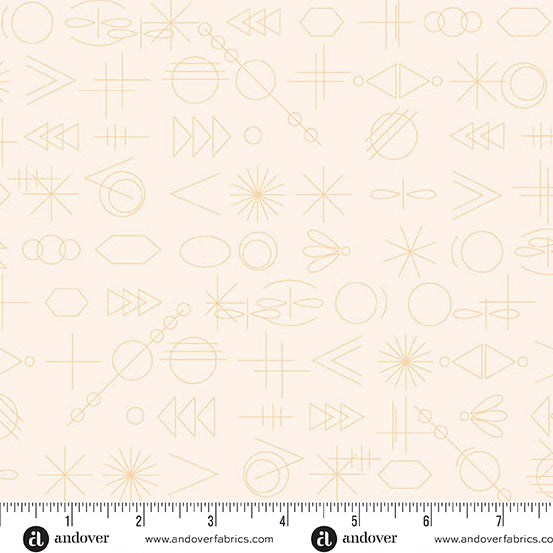 Color Camp Sun Lightest Maple by Alison Glass for Andover A-10430-L