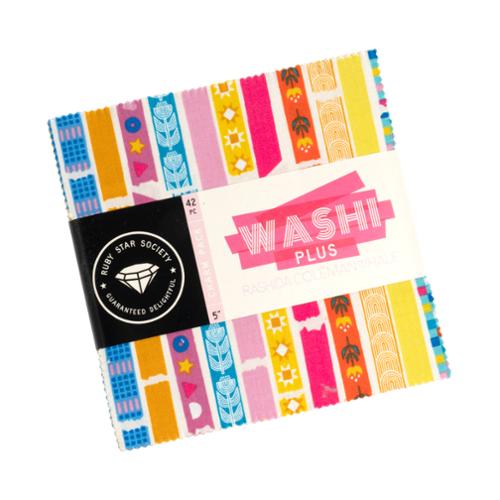 Ruby Star Society Washi Plus Charm Pack RS1090PP by Rashida Coleman Hale