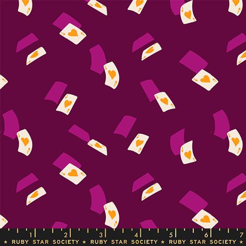 Ruby Star Society - Hello Alice Purple Velvet RS2129 12 by Sarah Watts