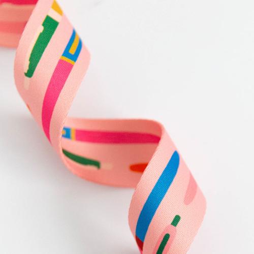 1.5" Pens In Balmy Webbing SSCWEB 38 by Stitch Supply Co