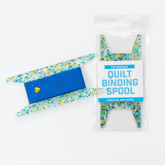 Glitter Binding Spool Blue/Teal/Gold SSC 305 by Stitch Supply