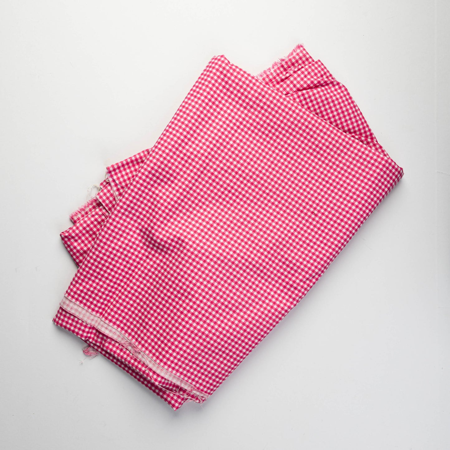 DESTASH: Pieced Gingham Backing
