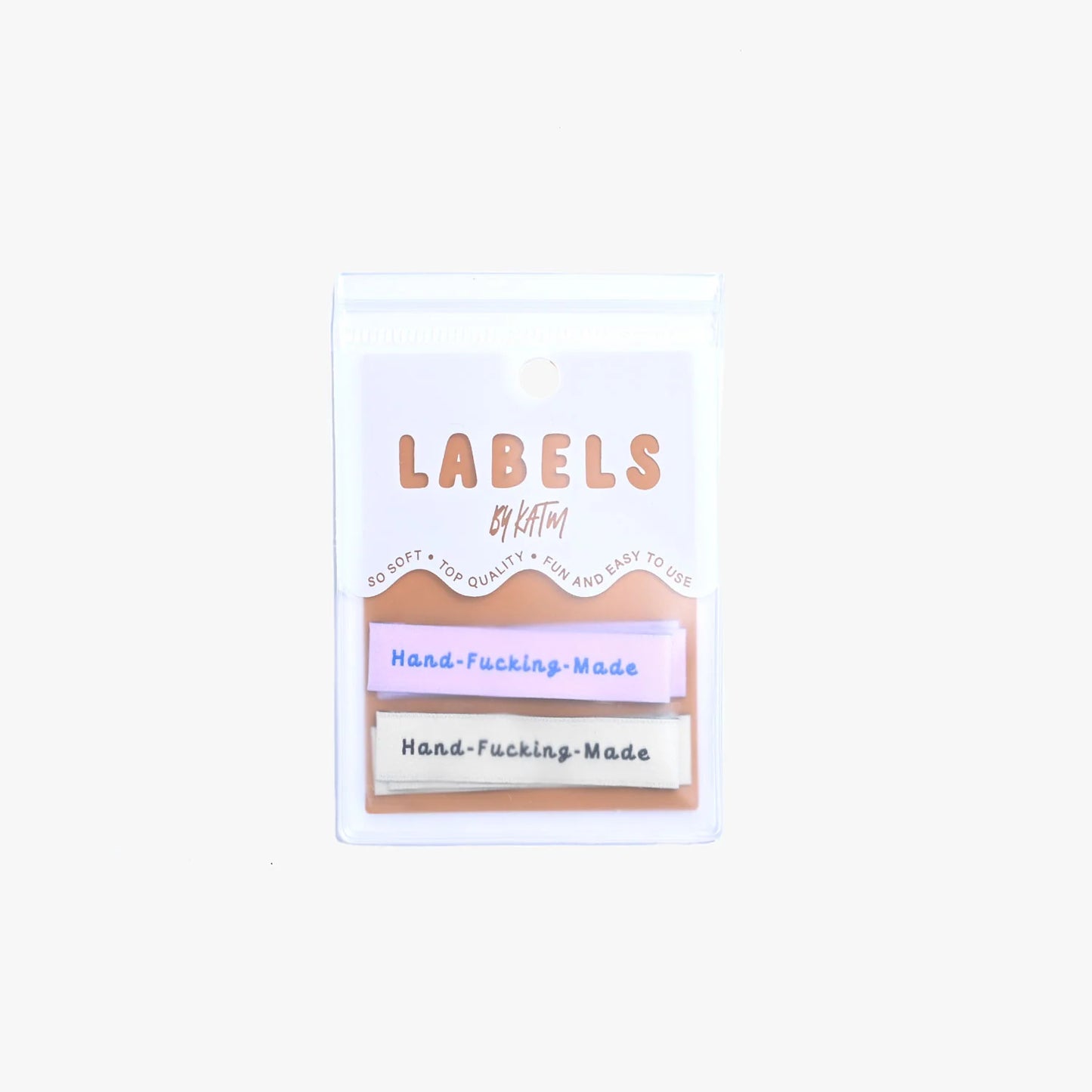 Hand-Fucking-Made Labels by Kylie and the Machine