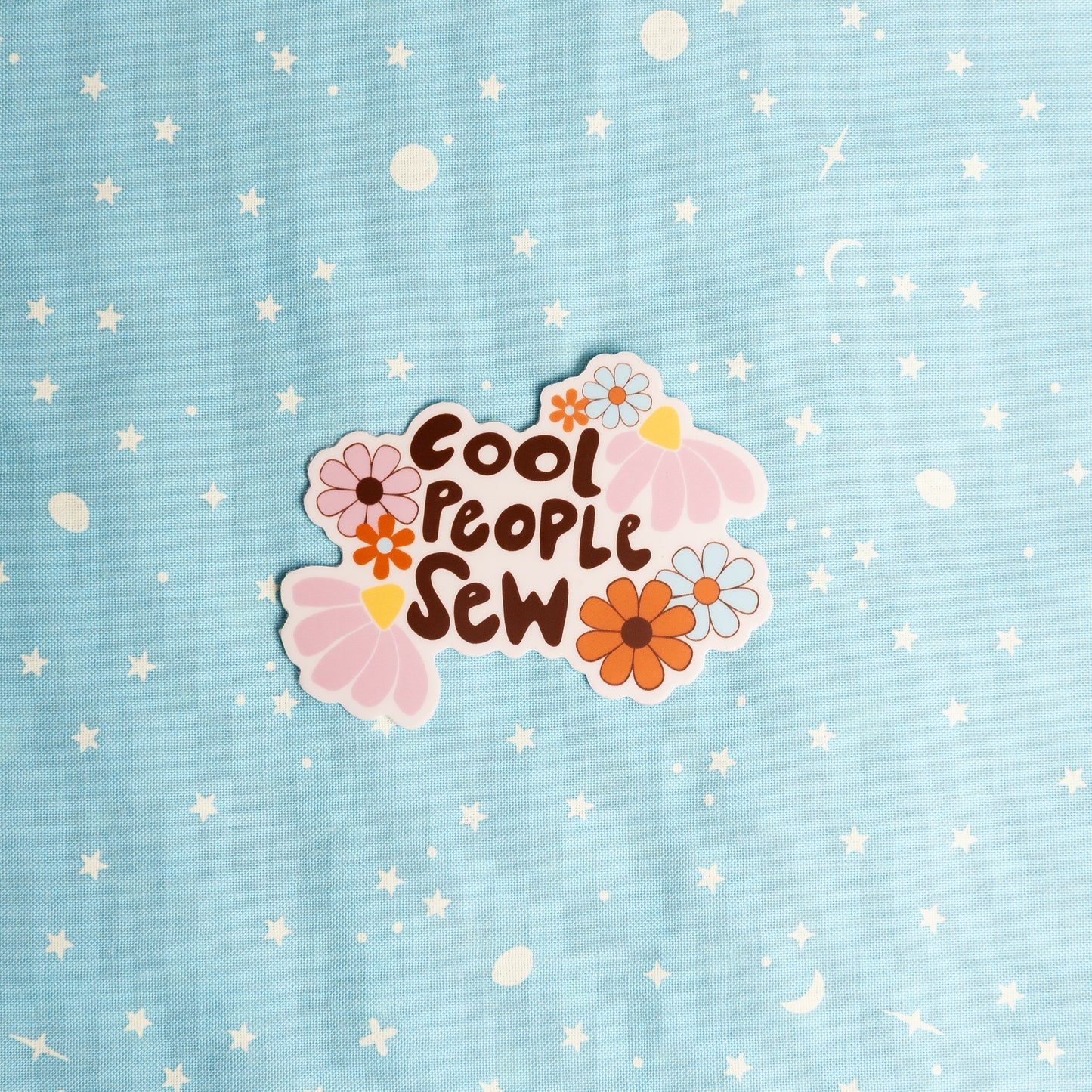 Cool People Sew Sticker by Kati Cupcake