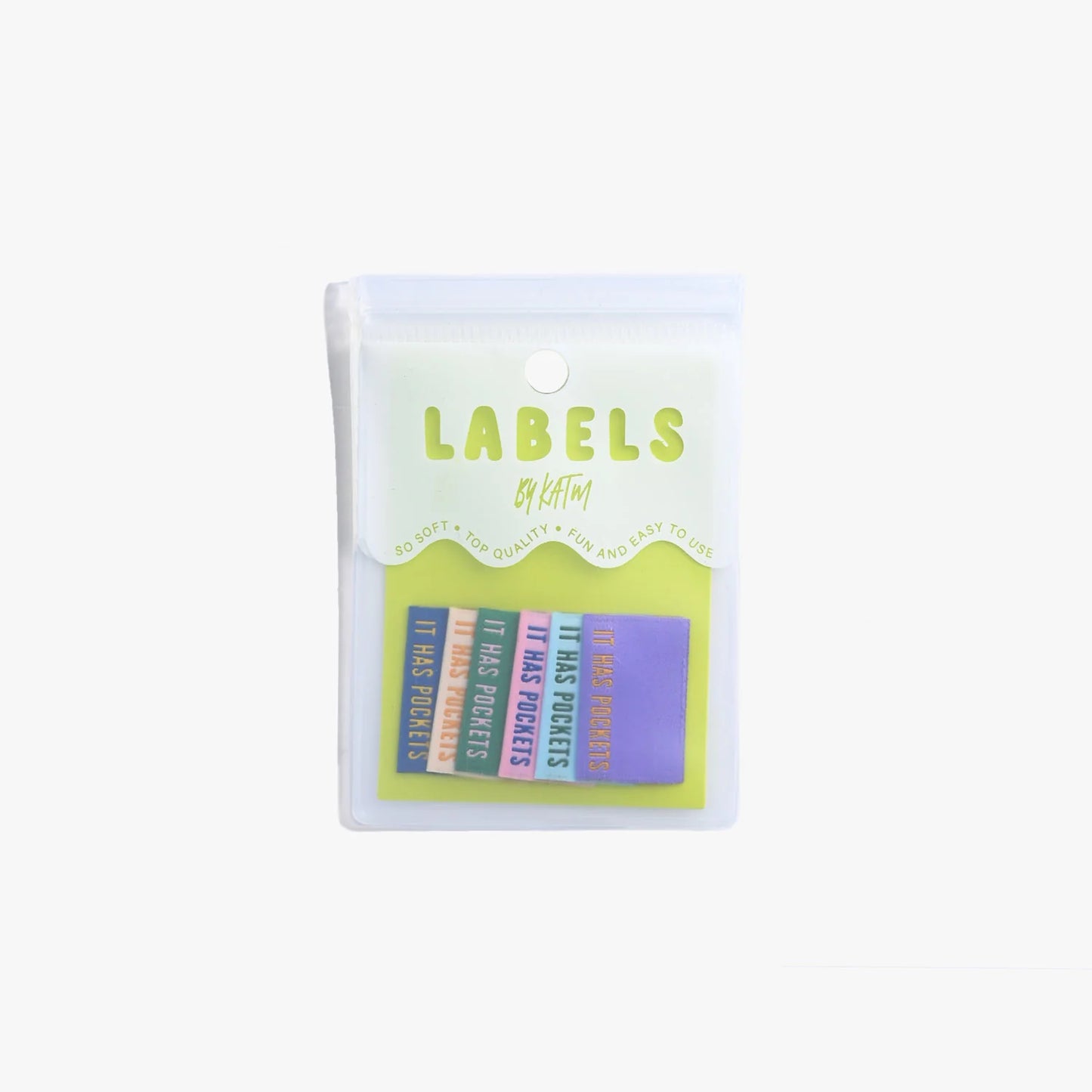 It Has Pockets Multipack Sew-in Labels by Kylie and the Machine