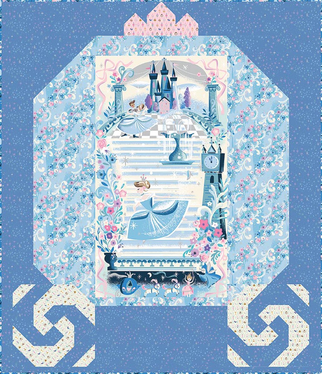 Cinderella's Carriage Quilt Kit by Jill Howarth for Riley Blake Designs