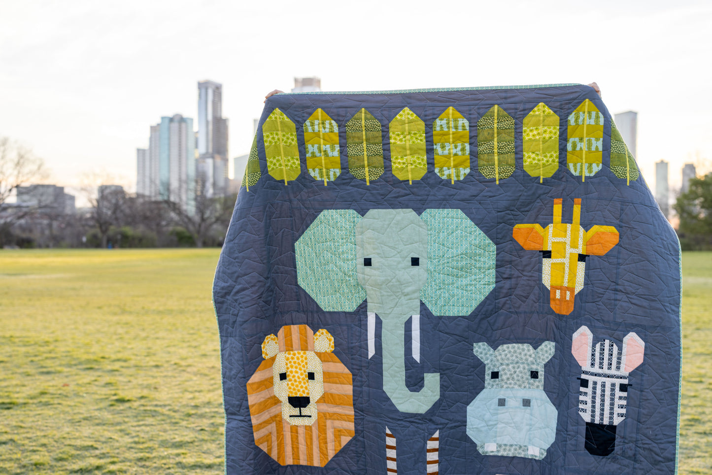 Personal Destash: Safari Finished Quilt