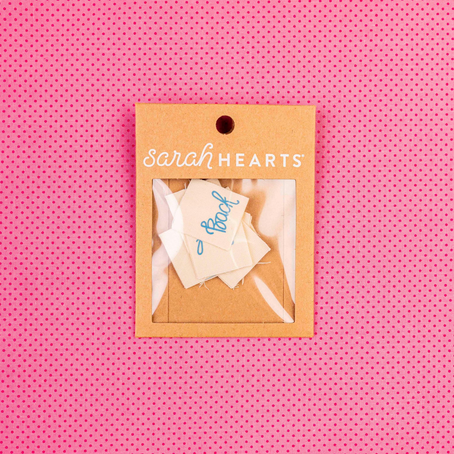 Back Organic Cotton Labels by Sarah Hearts