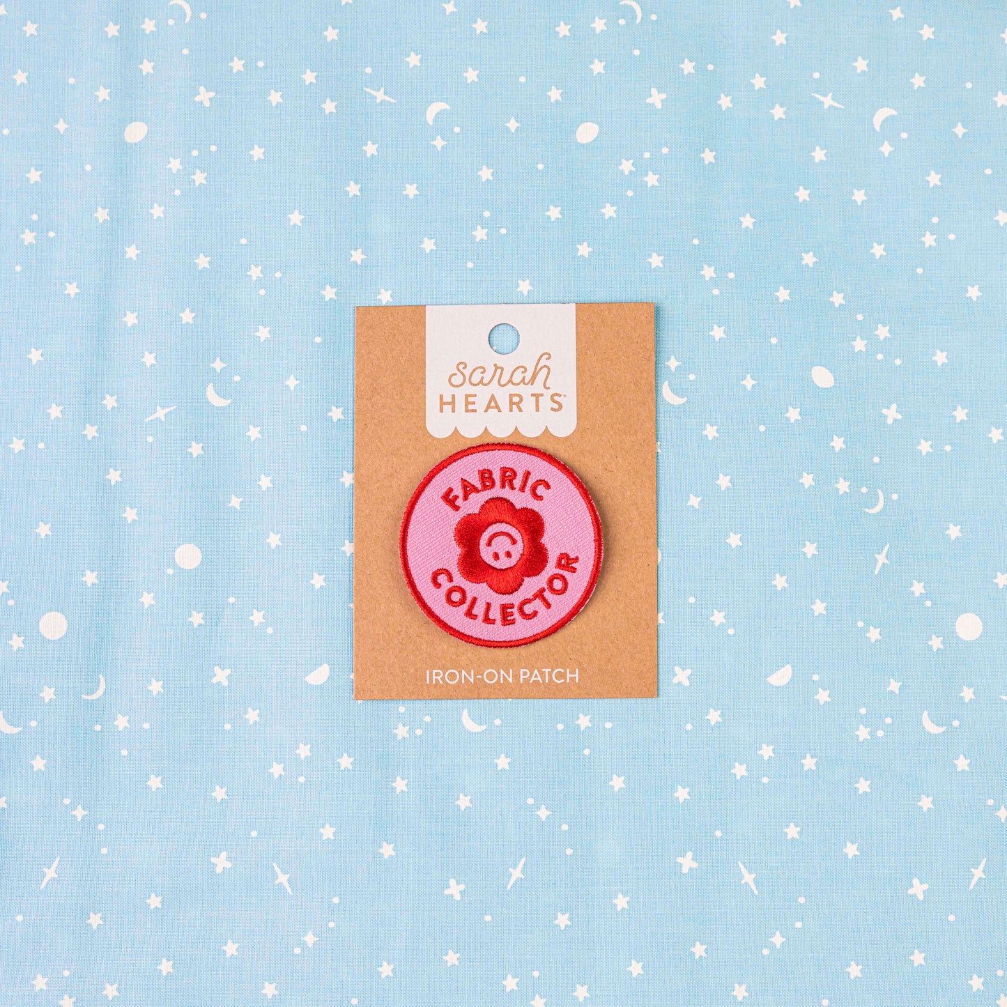 Fabric Collector Iron On Patch - Sarah Hearts