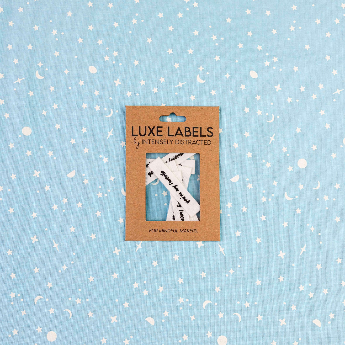 You’re My Favorite - Cotton Luxe Sew In Label by Intensely Distracted