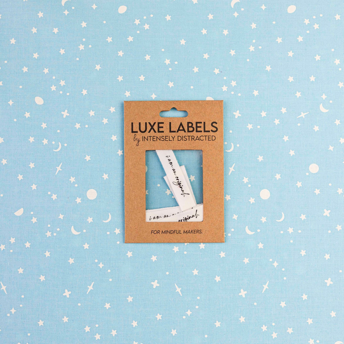 I Am An Original - Cotton Luxe Sew In Label by Intensely Distracted