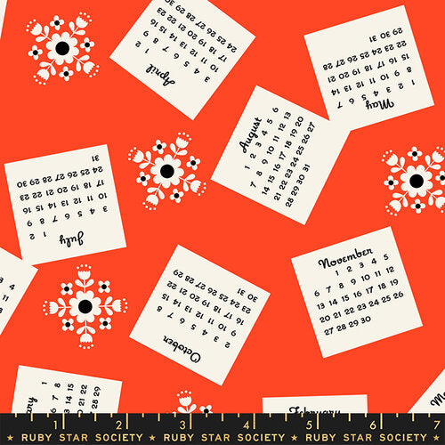 CHRISTMAS SALE: Tomato Tomahto Ruby RS3030 13 by Kimberly Kight for Ruby Star Society