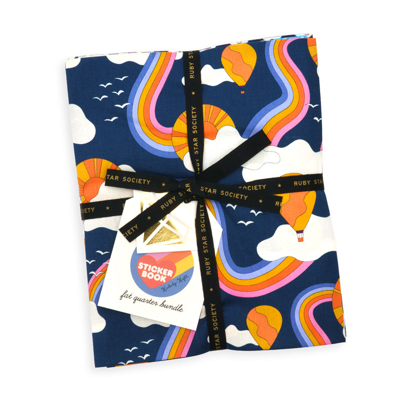 Sticker Book Fat Quarter Bundle by Kimberly Kight for Ruby Star Society RS3117FQ