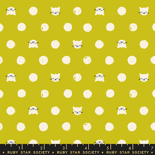 Oops All Cats Pistachio by Sarah Watts for Ruby Star Society RS2151 11