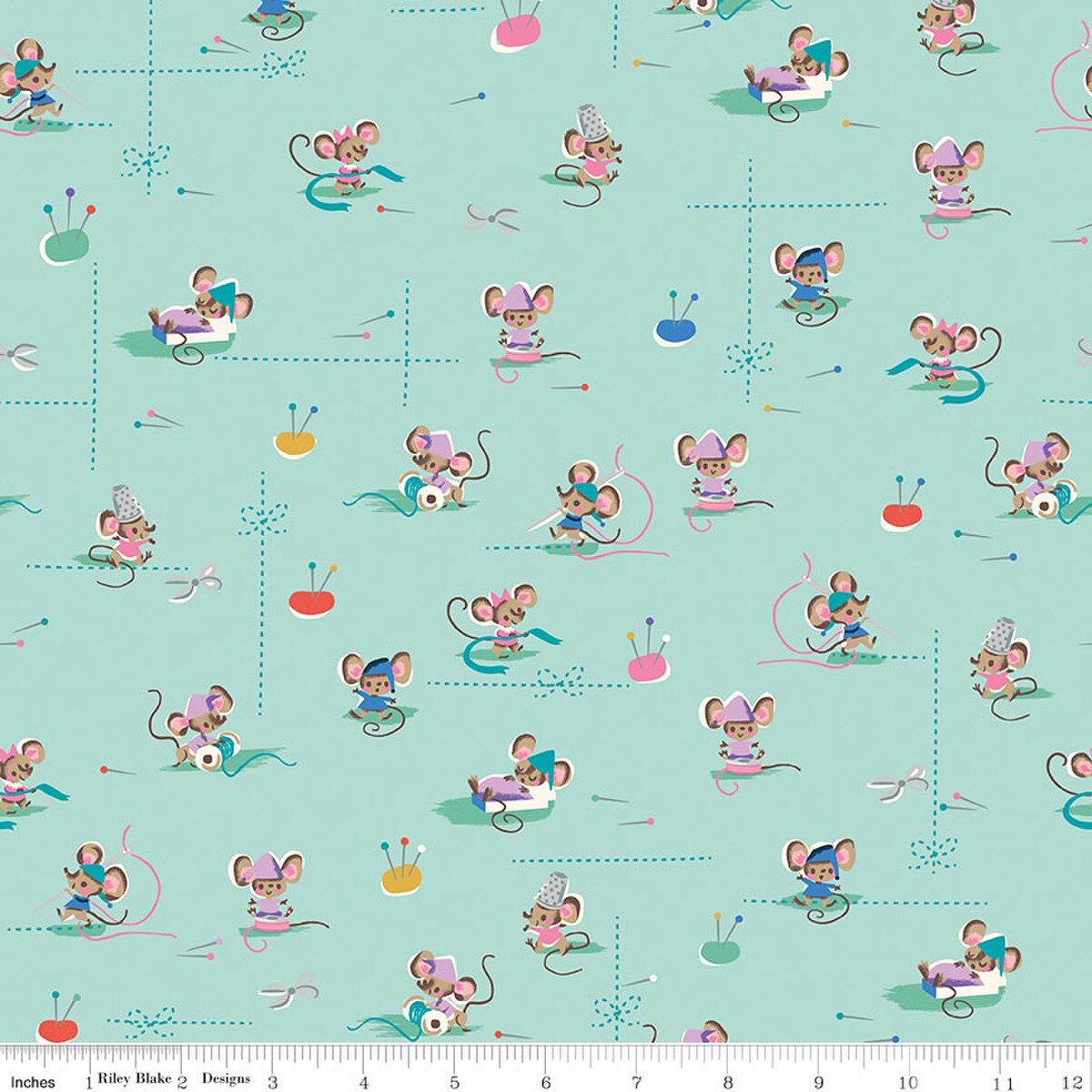 Wishes Workers Songbird Sparkle by Jill Howarth for Riley Blake Designs