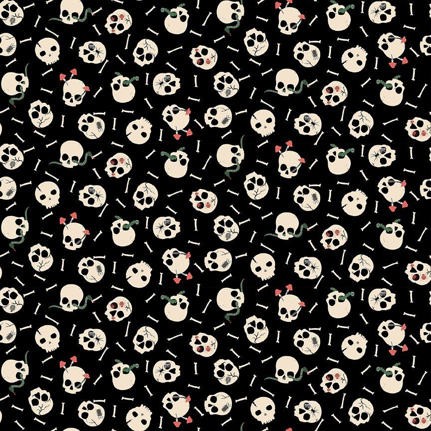 Black Widow Fright Night for Dear Stella D3926 Midnight