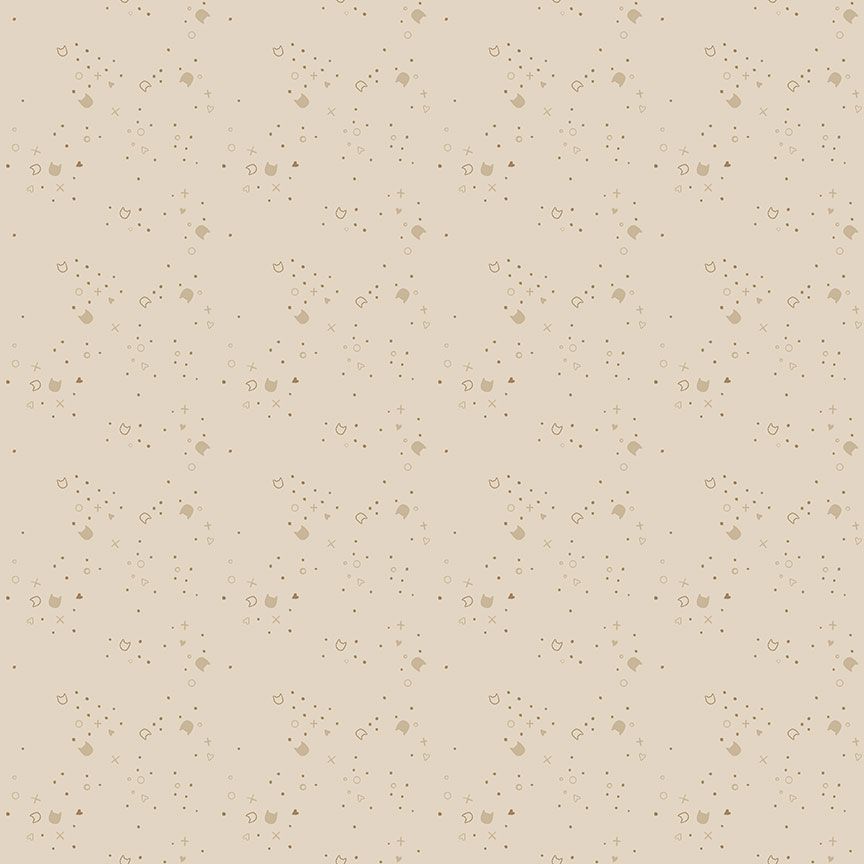 Kitty Litter - Au Lait - by Pammie Jane for Dear Stella