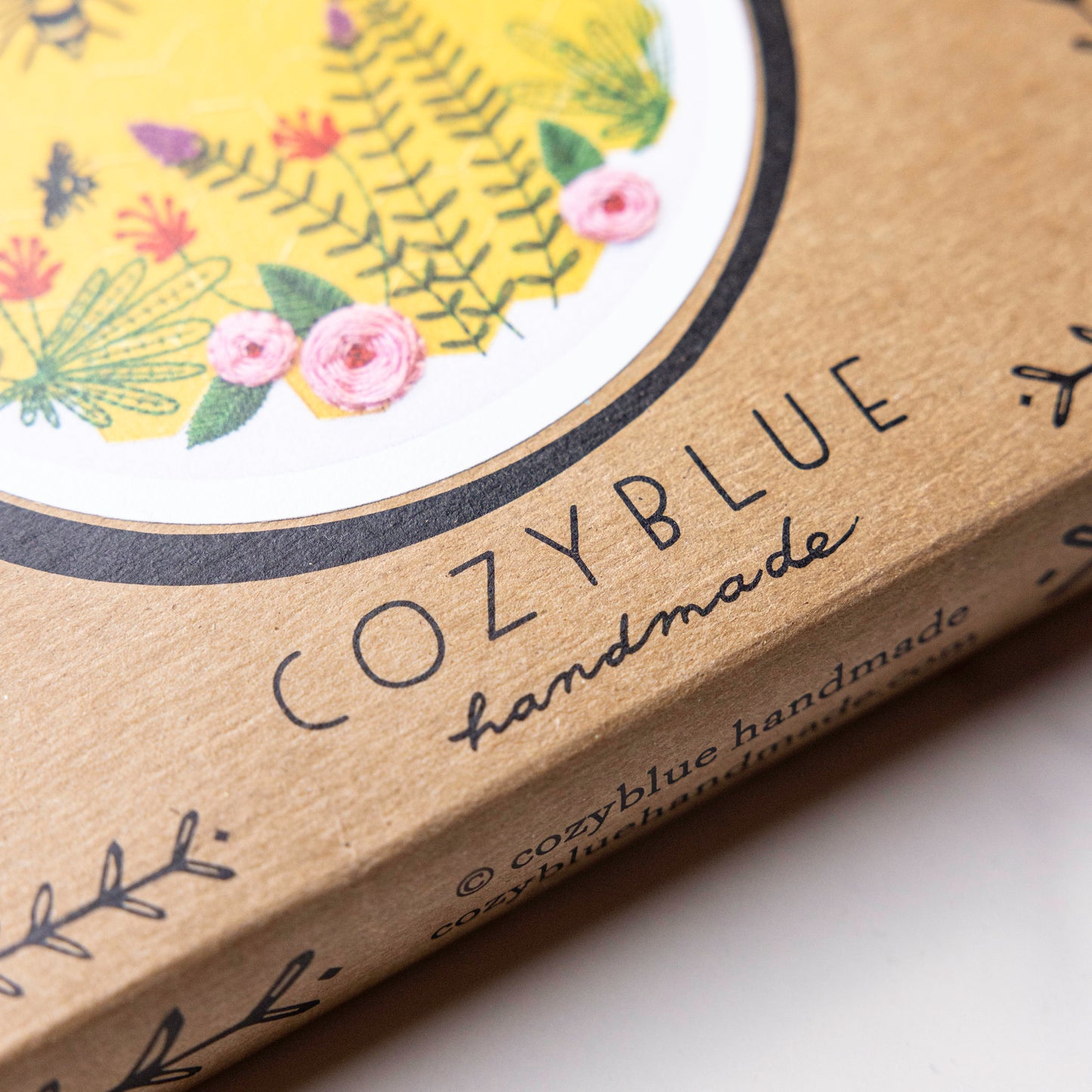Bee Lovely Full Embroidery Kit by Cozy Blue Handmade