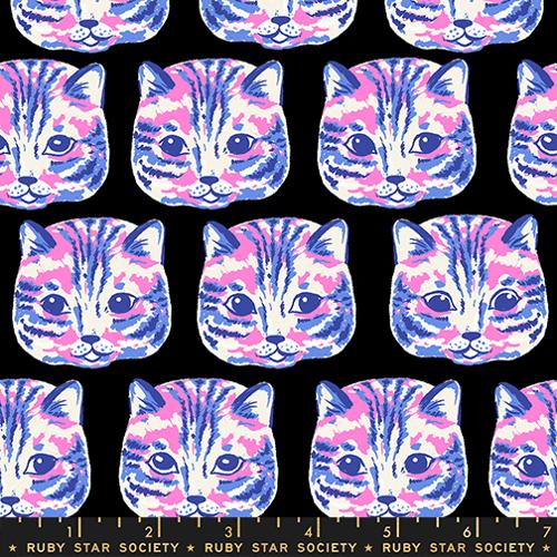 Oops All Cats Black by Sarah Watts for Ruby Star Society RS2147 19