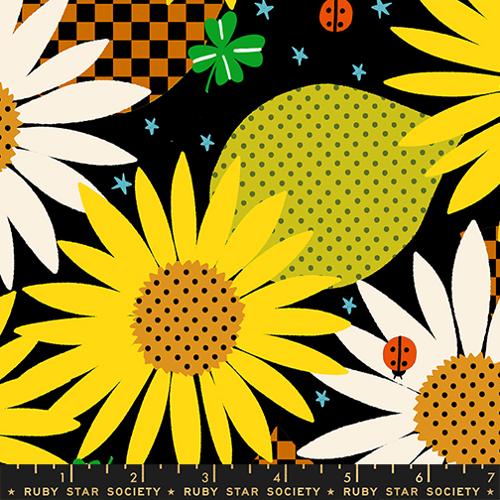 PREORDER: Daisy Days Black RS4174 17 | Alexia Abegg for Ruby Star Society