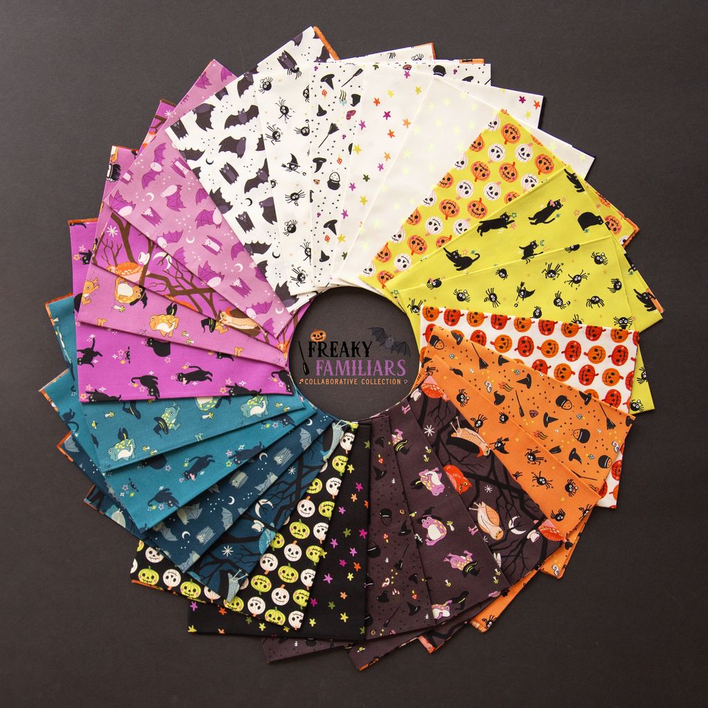 PREORDER: Freaky Familiars Charm Pack RS5190PP Precut by Ruby Star Society