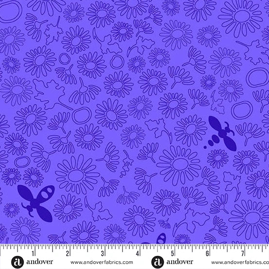 Color Camp - Dusk by Alison Glass Bee Violet A-10431-P1