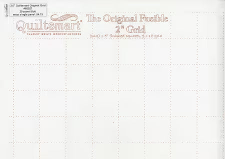 Quiltsmart 2" Grid Fusible Panel