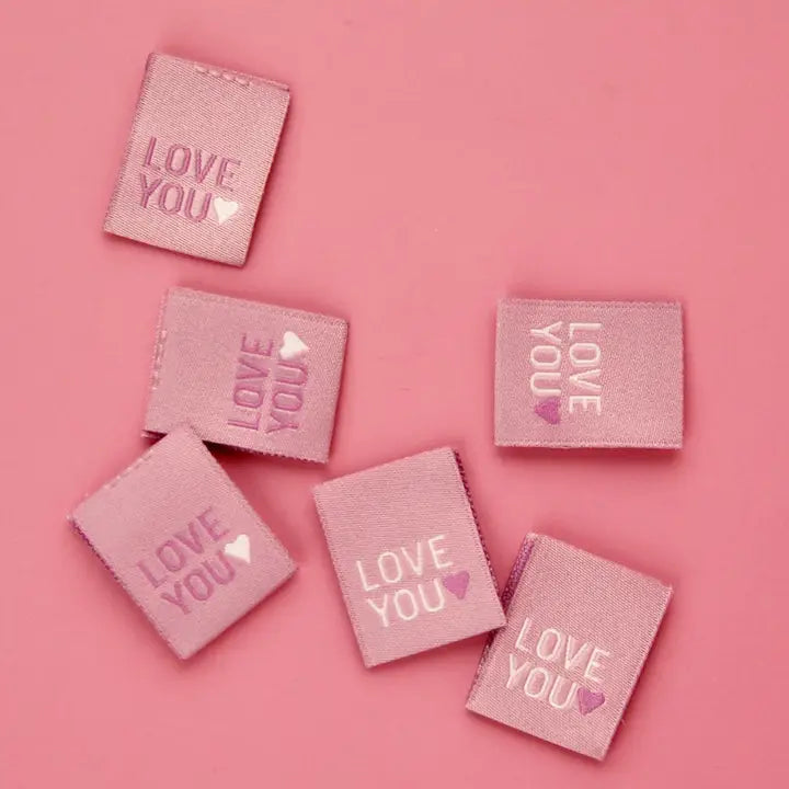 Love You | Sewing Labels by Kati Cupcake