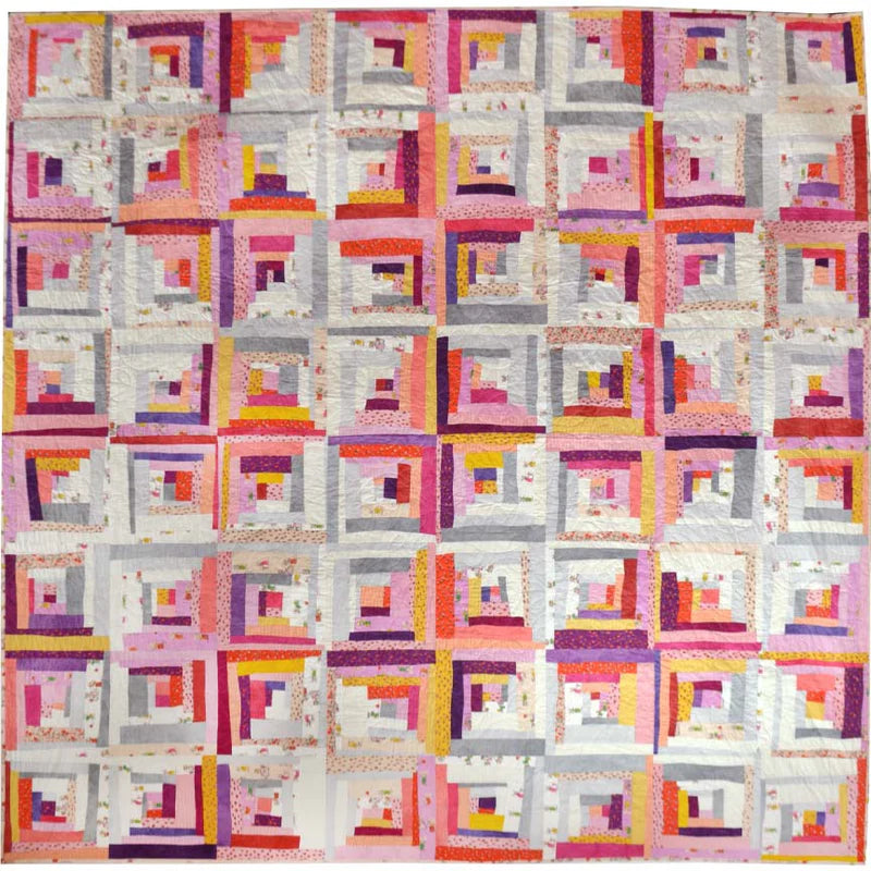 Trixie Log Cabin Paper Pattern by Heather Ross
