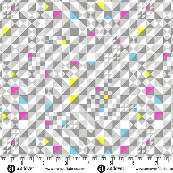 Prismatic - Check It Ash by Libs Elliott for Andover A-10439-L